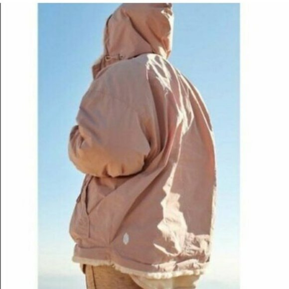 Free People Heavy Lined Coat -M - Picture 2 of 5